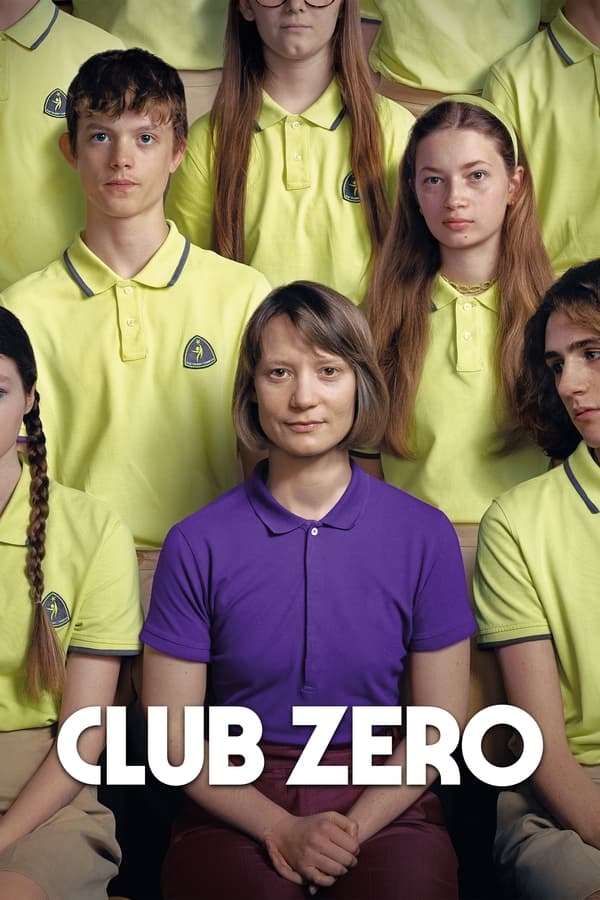 Eine junge Lehrerin soll einen Kurs für bewusste Ernährung an einem Internat für junge Menschen geben. Im Zentrum von Frau Novaks Lehre steht der Verzicht. Je weniger man zu sich nimmt, desto nachhaltiger ihr Effekt auf die Umwelt. Schnell befindet sich die Gruppe im Rausch des Fastens. Als bei den gut situierten Eltern erste Sorgenfalten entstehen, ist der Club Zero längst Wirklichkeit geworden.