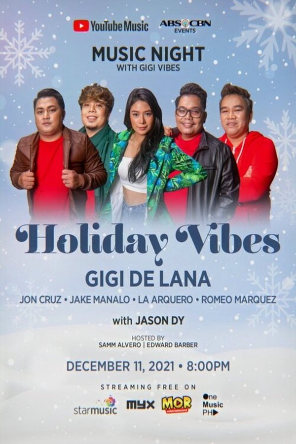 Holiday Vibes, Gigi De Lana with Gigi Vibes: YouTube Music Night Concert