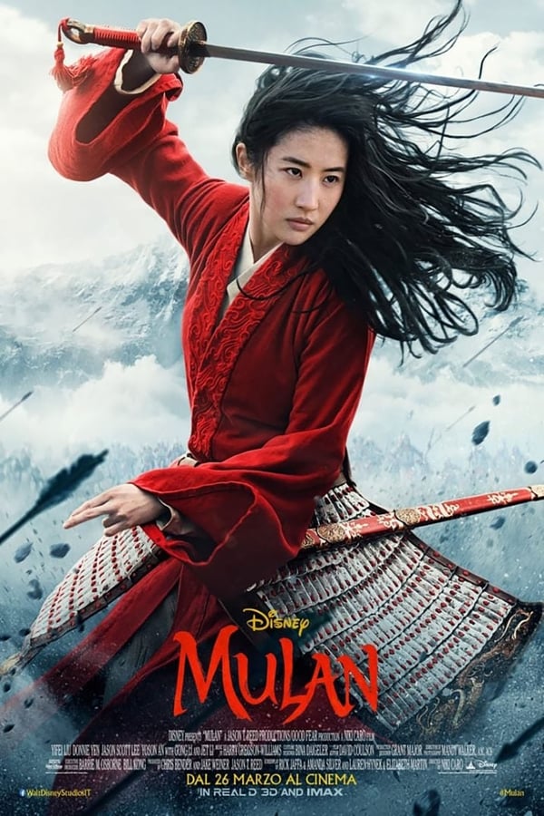 Mulan narra l'epica avventura di una intrepida giovane donna che si traveste da uomo per difendere la Cina dall'attacco di invasori provenienti dal Nord. Figlia maggiore di uno stimato guerriero, Hua Mulan è energica, determinata e agile. Quando l'Imperatore decreta che un uomo per ogni famiglia dovrà arruolarsi nell'Armata Imperiale, Mulan prende il posto del padre malato e si arruola con il nome di Hua Jun, diventando una delle più grandi guerriere nella storia della Cina.