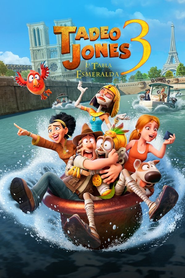Tadeo Jones 3: La Tabla Esmeralda (2022) HD LATINO