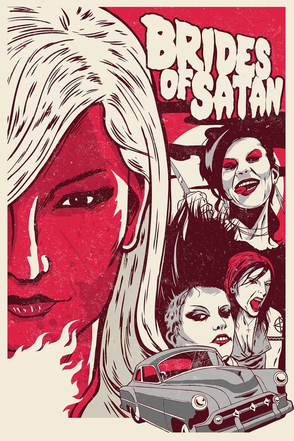 When a gang of satanic strippers kidnap an innocent young couple, a horrifying scenario ensues. Brides Of Satan is an Action Exploitation Horror film.