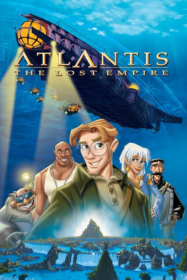 The world's most highly qualified crew of archaeologists and explorers is led by historian Milo Thatch as they board the incredible 1,000-foot submarine Ulysses and head deep into the mysteries of the sea. The underwater expedition takes an unexpected turn when the team's mission must switch from exploring Atlantis to protecting it.