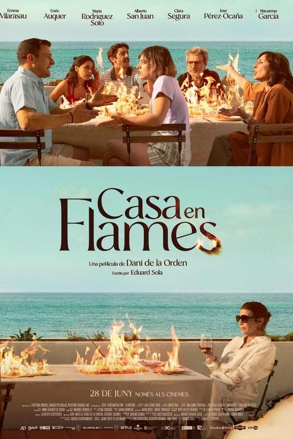Casa en flames