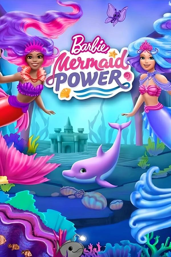 Join Barbie “Brooklyn” Roberts, Barbie “Malibu” Roberts, and her sisters Skipper, Stacie, and Chelsea on an underwater adventure as they transform into mermaids to help save the world of Pacifica! In Barbie Mermaid Power™, Barbie and Barbie are summoned by Isla (from Dolphin Magic) to compete to be the underwater Power Keeper in a series of challenges designed to find their inner powers. Through these competitions, they discover whether they are mermaids of Earth, Air, Water, or Fire, all while making new animal and mermaid friends. In this fish-tale of friendship, adventure, and bravery, Barbie, Barbie, and family experience first-hand what it’s like to balance the worlds above and below the sea and learn a lesson in finding their inner powers along the way.