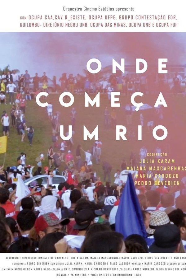 Onde Começa um Rio poster