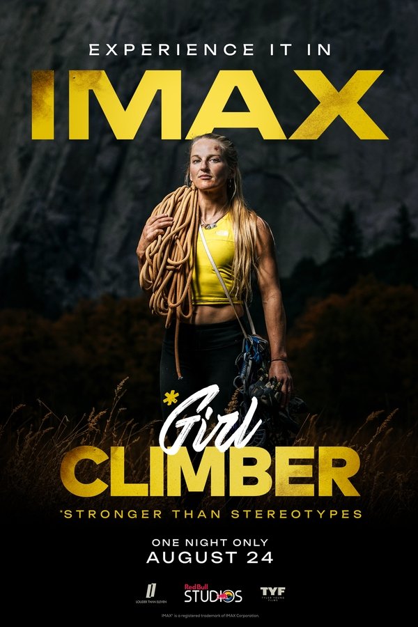 Girl Climber Poster