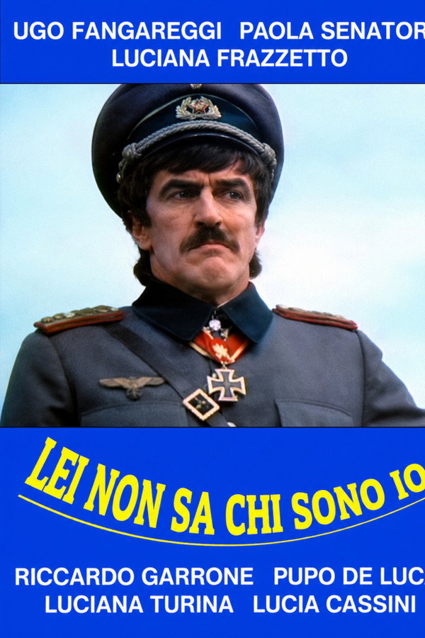 Lei non sa chi sono io