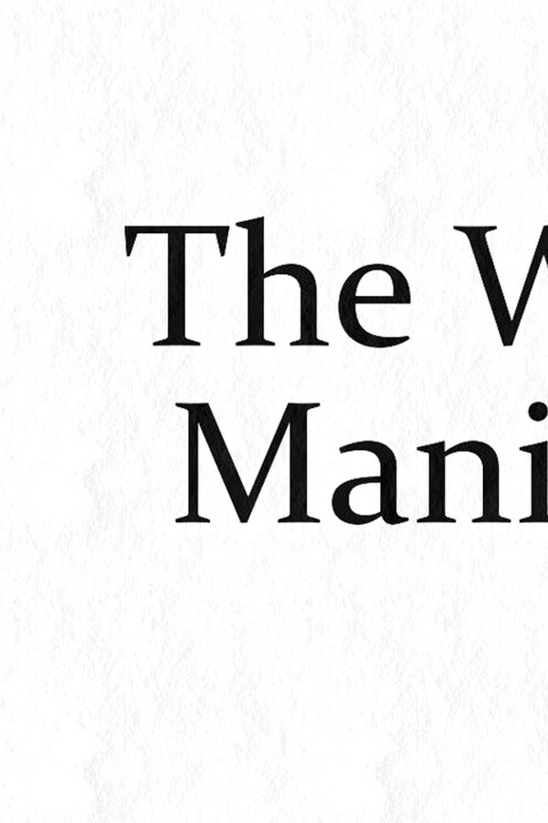 The Wayne Manifesto poster
