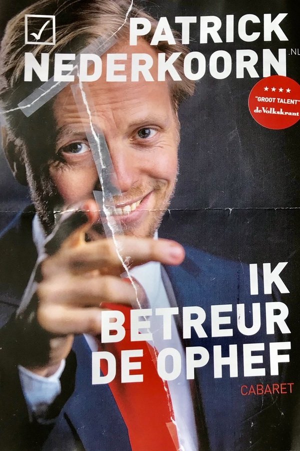 Patrick Nederkoorn: Ik Betreur de Ophef