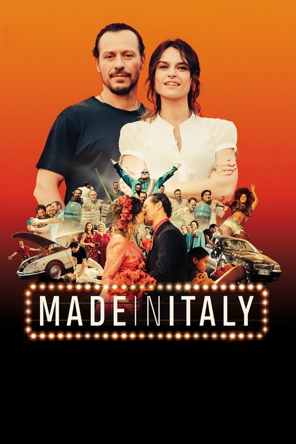 “Made in Italy” è una tormentata dichiarazione di amore verso il nostro Paese, raccontata con le parole e la musica di Luciano Ligabue, attraverso lo sguardo di Riko, un uomo onesto alle prese con una vita in cui tutto sembra essere diventato improvvisamente precario: il lavoro, il futuro, i sentimenti.  Ma se a volte rialzarsi non è facile, Riko ha scelto di non darla vinta al tempo che corre: c'è un matrimonio da difendere e riconquistare, ci sono amici su cui contare e una casa da non vendere.  Riko decide di mettersi in gioco e prendere finalmente in mano il suo destino.