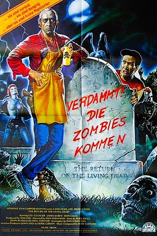 DE - Verdammt, die Zombies kommen (1985) (4K)
