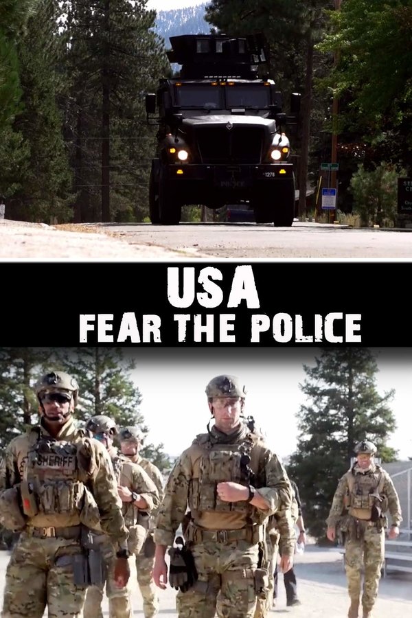 USA: Fear the Police poster