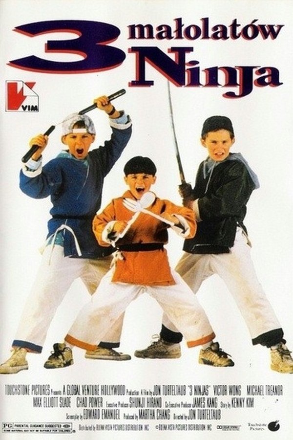PL - TRZECH MAŁOLATÓW NINJA (1992)