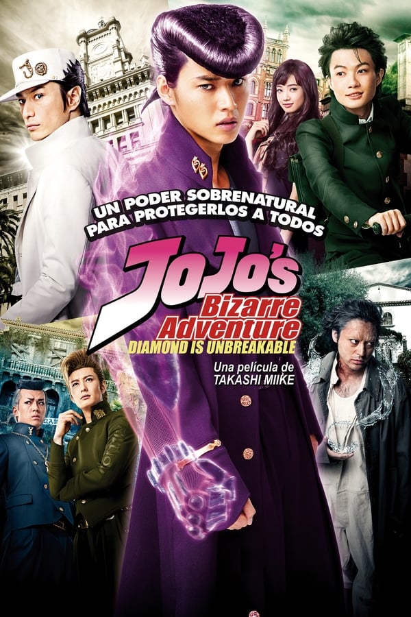 Han pasado 11 años desde la derrota de Dios, el archienemigo de los Joestar. En 1999, Jotaro Kujo fue hasta Morioh, en la ciudad S de la Prefectura M, en Japón, para encontrar el hijo secreto de su abuelo Joseph Joestar, Josuke Higashikata. Sin embargo, Josuke posee la misma habilidad que Jotaro: el Stand. Como si Jotaro los hubiera invocado, un nuevo grupo de usuarios de Stands comienza a actuar. Hay algo en esta ciudad… Josuke actuará para salvar Morioh, la ciudad en la que nació y creció.  Jojo Bizarre Adventure es un manga de Hirohiko Araki que ya ha sido adaptado a diferentes formatos como anime, videojuegos, novelas e incluso ha tenido sus spin-offs. El manga está dividido en varias partes, cada una de ellas con diferentes protagonistas.