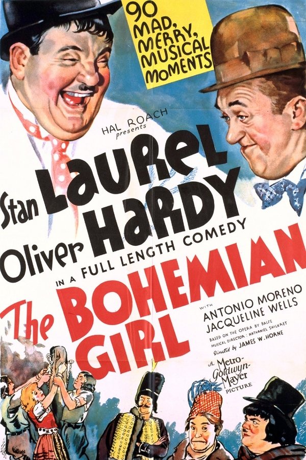 IR - The Bohemian Girl (1936) دخترکولی - LAUREL & HARDY