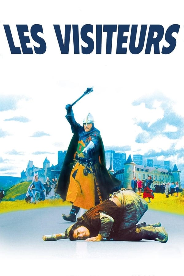 Parce qu'il lui a sauvé la vie lors d'une échauffourée avec les Anglais, le roi de France Louis VI fait du chevalier Godefroy de Papincourt le nouveau comte de Montmirail et lui accorde en justes noces la riche Frénégonde. Cependant, abusé par le sortilège d'une sorcière, Godefroy tue son futur beau-père, qu'il avait pris pour un ours. Soucieux de réparer sa faute, il demande à un enchanteur de le ramener dans le passé, juste avant le drame. Mais, après une erreur dans la formule, il se retrouve, toujours flanqué de son fidèle écuyer Jacquouille la Fripouille, en l'an de grâce 1992. Les deux hommes se lancent à la découverte du monde moderne. La voiture d'un facteur fait les frais de leur étonnement et de leur belliqueuse humeur...