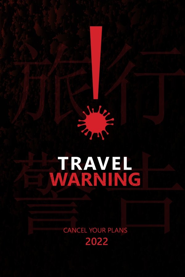 Travel Warning poster