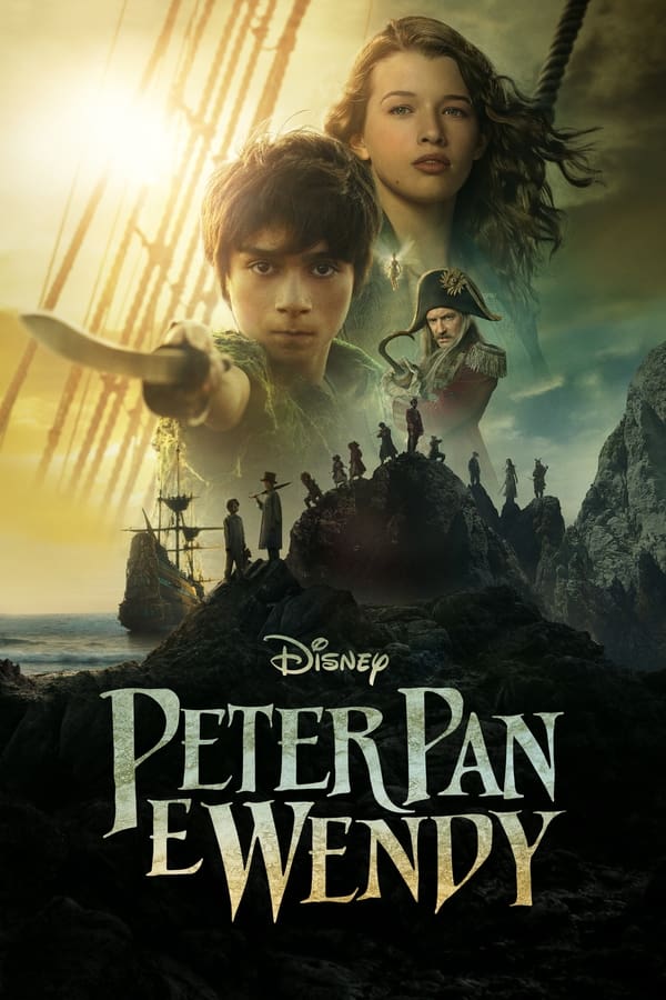 Wendy Darling, uma menina que procura evitar o colégio interno, conhece Peter Pan, um menino que se recusa a crescer. Com os seus irmãos e Sininho, uma pequena fada, ela viaja com Peter até ao mundo mágico da Terra do Nunca. Lá, encontra o Capitão Gancho, um capitão pirata e embarca numa aventura emocionante e perigoso que irá mudar a sua vida para sempre.