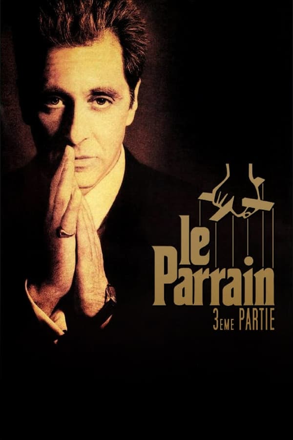 Atteignant la soixantaine, Michael Corleone désire à la fois renouer avec les siens et se réhabiliter aux yeux de la société, surtout de l'Église. Il arrivera presque à ses fins, mais sa vie passée et ses anciens ennemis le rattraperont plus vite. Michael Corleone est fatigué. Il veut prendre ses distances avec les activités mafieuses de sa famille. Il veut convertir ces activités en affaires légales. Kay, son ex-femme, lui fait même accepter que leur fils devienne un chanteur d'opéra et ne reprenne pas les activités familiales. Pendant ce temps, la fille de Michael, Mary, et son neveu, le fils de Sonny, Vincent, nouent une idylle qui n'est pas la bienvenue dans la famille. Il décide d'aider le Vatican à renflouer ses caisses et reçoit en échange le contrôle d'une entreprise immobilière leur appartenant. Attisant la jalousie de ses pairs, Michael échappe de justesse à un attentat commis par l'un d'eux. Vincent se propose alors pour reprendre les affaires de la famille en main.