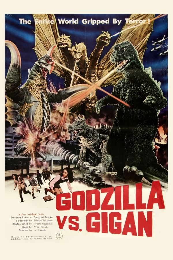 EN - Godzilla vs. Gigan (1972) from Crystal panel