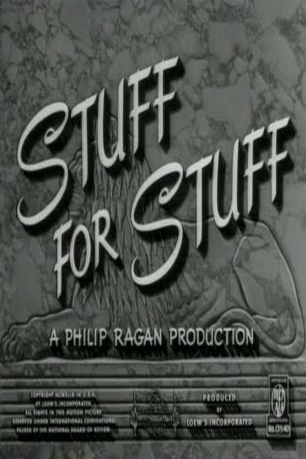 Stuff for Stuff poster
