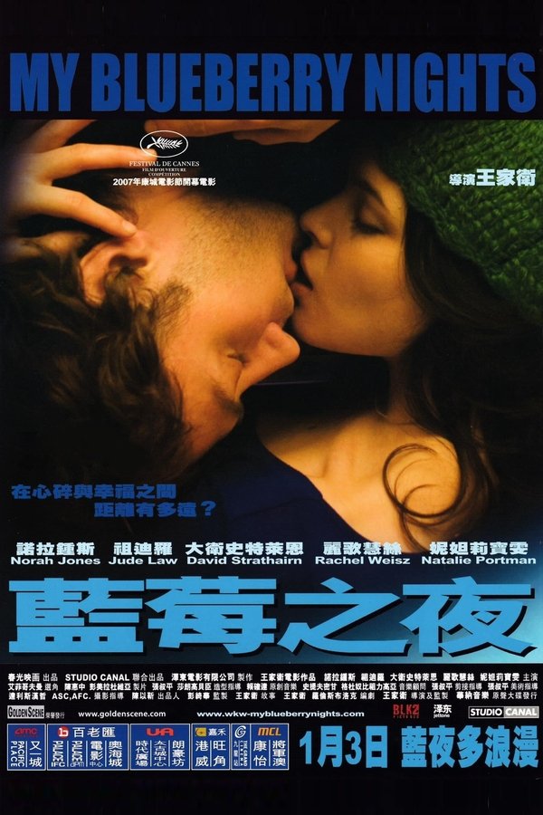ჩემი იასამნისფერი ღამეები / My Blueberry Nights (ქართულად) (2007)