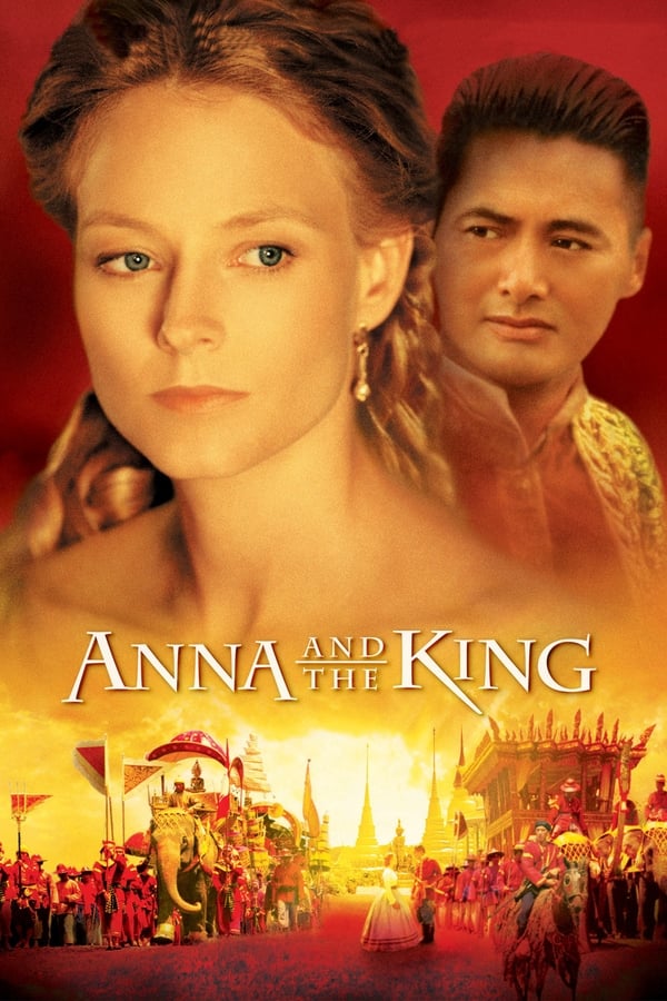 قصة الرومانسية بين ملك سيام (تايلاند الآن) والمعلمة البريطانية الأرملة آنا ليونوينز خلال ستينيات القرن التاسع عشر. تقوم آنا بتعليم الأطفال ويصبح الملك رومانسيًا. تقنعه أنه يمكن أن يحب الرجل امرأة واحدة فقط.