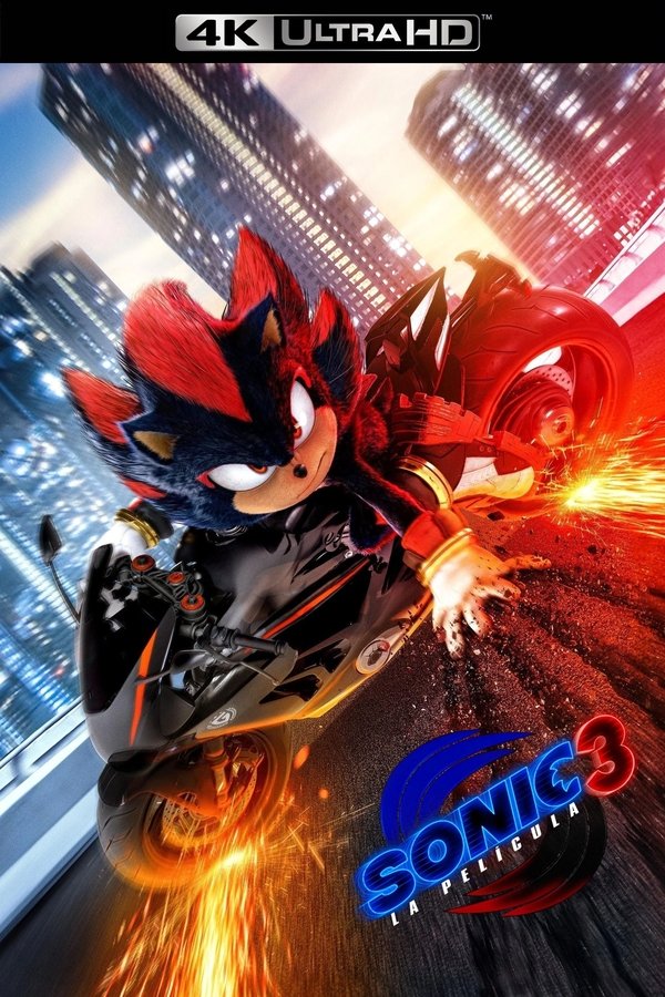 4K-ES - Sonic 3: La película (2024)