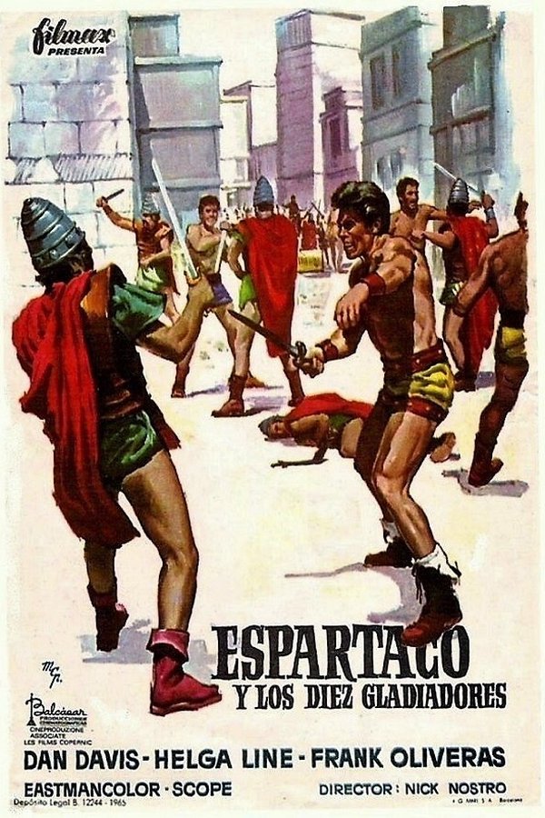 Espartaco y los diez gladiadores