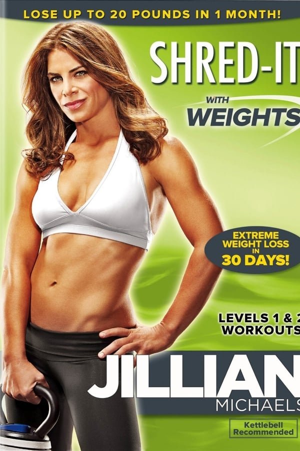 Jillian Michaels: Shred-It With Weights - Instructions poster