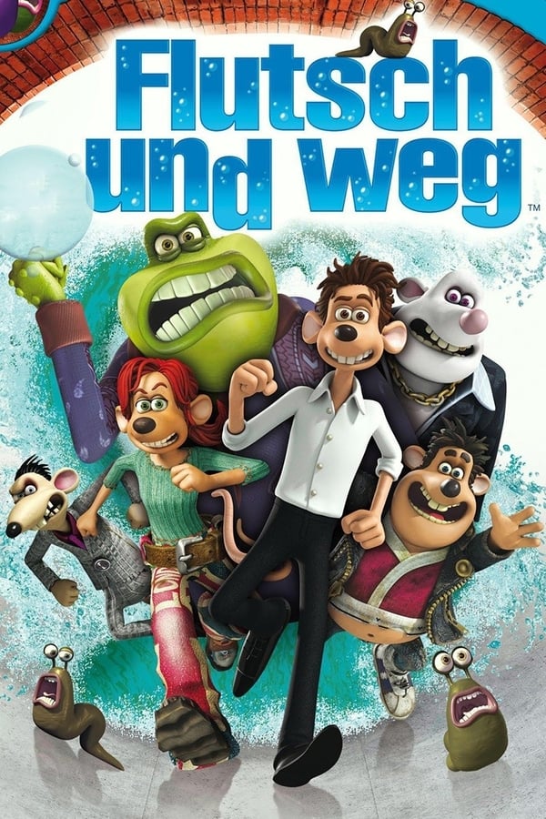 Roddy ist ein wahrer Jet-Set-Nager. Klar, dass so ein Männchen von Welt in einem ultraschicken Apartment residiert und zwei Butler beschäftigt. Prompt lesen sie ihm jeden Wunsch von den Schneidezähnen ab, doch leider können auch sie ihn nicht vor seinem unfreiwilligen Abenteuer bewahren. Denn wie es die Toilettenspülung so will, reißt sie ihn eines Tages mit in die dunklen Tiefen von Ratropolis, einer eigenen Stadt unter den Straßen Londons. Doch Roddy landet weich, direkt im Schlauchboot der flippigen Rita. Und da geht das große Abenteuer erst richtig los.