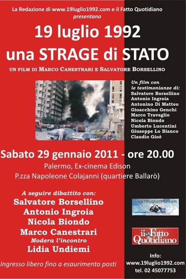 19 July 1992 – A State massacre