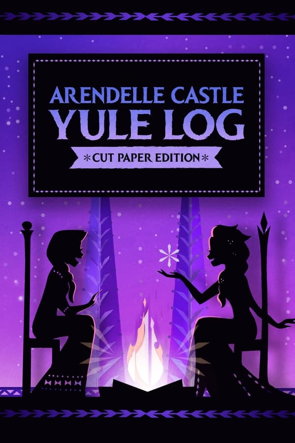 4K-EN - Arendelle Castle Yule Log: Cut Paper Edition  (2021)