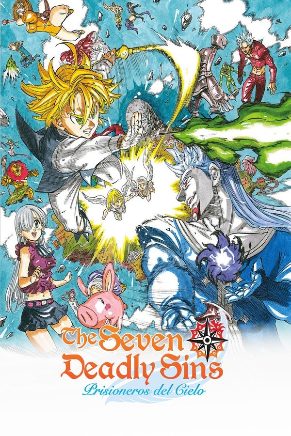 Los Siete Pecados Capitales viajan a una tierra remota en busca del ingrediente fantasma “Pez de Cielo”. Meliodas y Hawk terminan en Sky Palace que existe sobre las nubes, donde todos los residentes tienen alas. Meliodas es confundido con un chico que cometió un crimen y es arrojado a la cárcel. Mientras tanto, los residentes están preparando la de defensa contra una bestia feroz que se despierta una vez cada 3.000 años. Pero los Seis Caballeros de Negro, un ejército del Clan Demonio, llegan y quitan el sello a la bestia antes que los residentes de Sky Palace puedan prepararse.