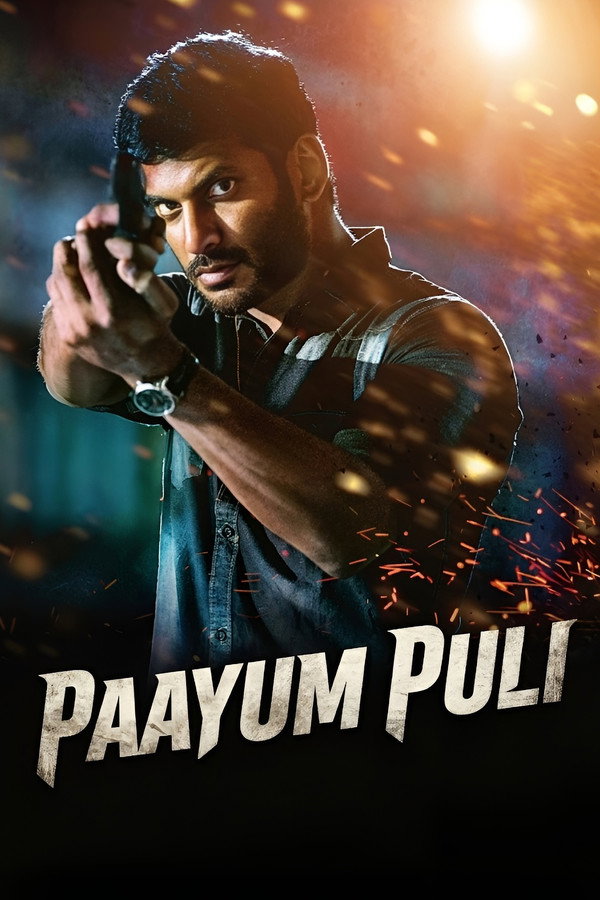 Paayum Puli (2015) Dual Audio Hindi Dubbed Tamil Movie Poster - CineFreak