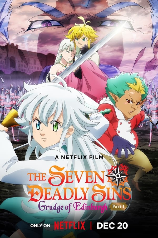 Tristan, the son of Meliodas and Elizabeth, inherits the power of the Goddess Clan and can heal people’s wounds and injuries, but he often ends up hurting others due to his inability to control his Demon Clan power. To protect his family, Tristan heads to Edinburgh Castle and meets a host of new friends along the way.