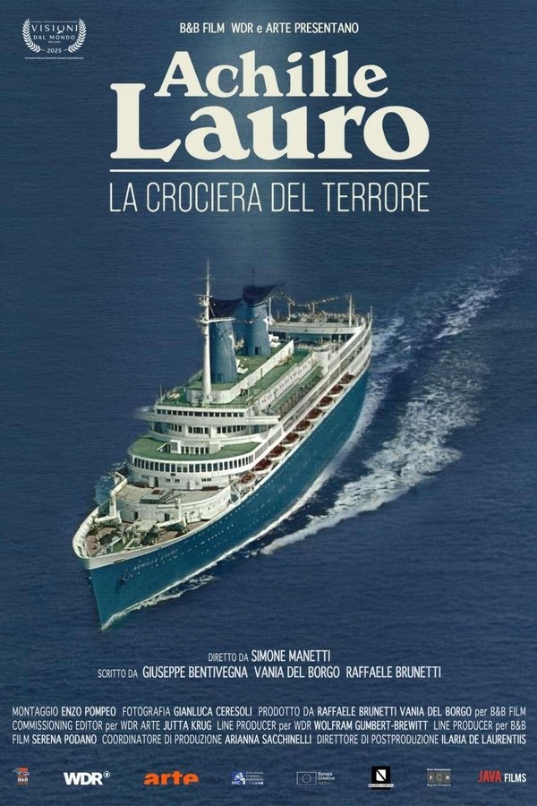 Achille Lauro - The terror cruise poster