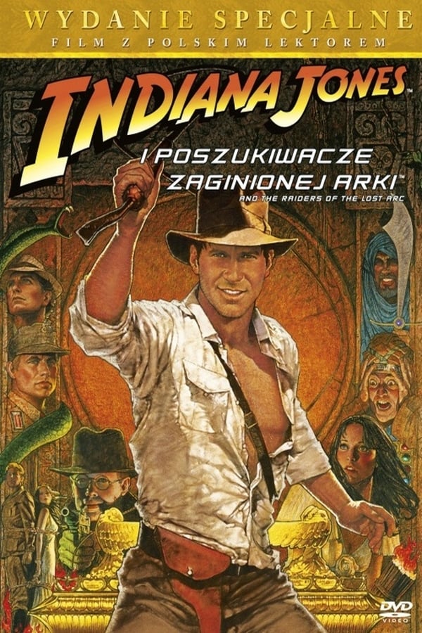 Dr. Indiana Jones (Harrison Ford) jest archeologiem, który łączy wykłady uniwersyteckie z ekspedycjami badawczymi. Właśnie powrócił z ostatniej, w trakcie której odniósł porażkę w rywalizacji z naukowcem pracującym dla nazistów. Nie dane jest mu zająć się nauczaniem. Otrzymuje bowiem tajne zadanie od służb specjalnych. Wyrusza do Egiptu, gdzie prawdopodobnie odkryto miejsce przechowywania Arki Przymierza. Nie może dopuścić, by święte trofeum znalazło się w rękach Niemców. Pomoże mu w tym jego dawna dziewczyna, Marion (Karen Allen).