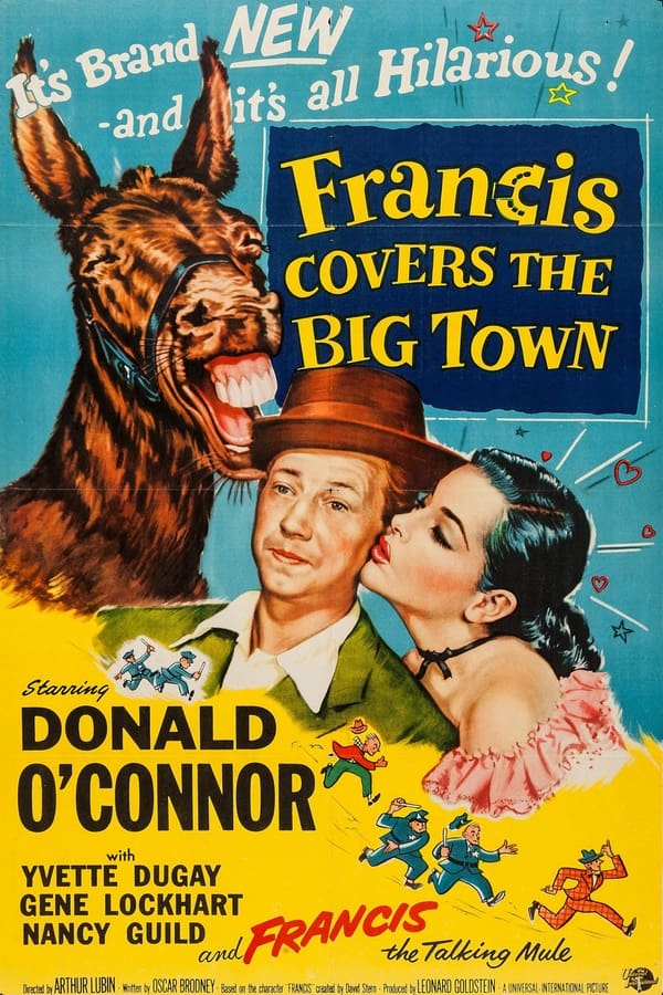 EN - Francis Covers the Big Town  (1953)