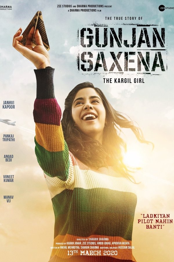 Gunjan Saxena: The Kargil Girl (2020) Hindi WEB-DL – 480P | 720P | 1080P – Download & Watch Online