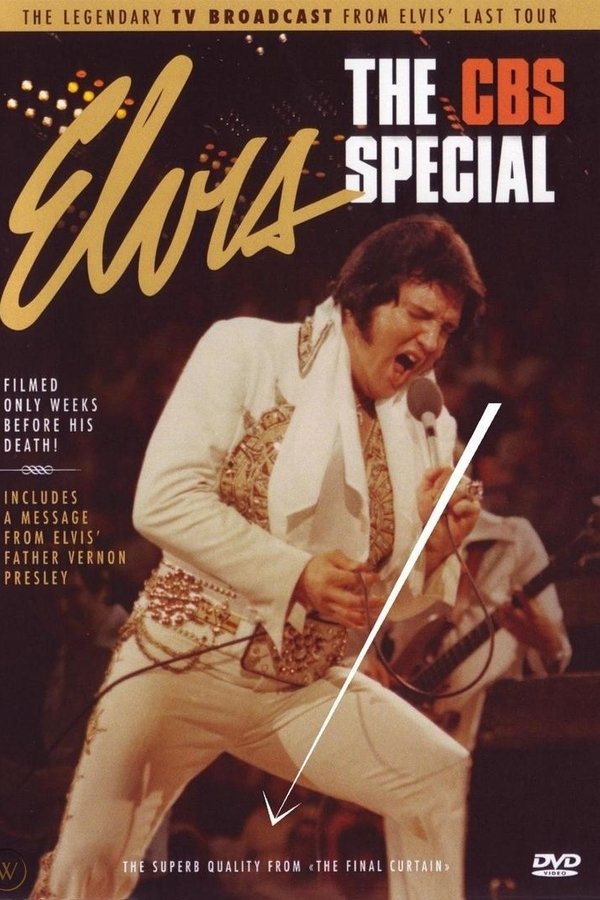 Elvis In Concert is a posthumous 1977 TV special starring Elvis Presley. It was Elvis' third and final TV special, following Elvis (aka The '68 Comeback Special) and Aloha From Hawaii. It was filmed during Presley's final tour in the cities of Omaha, Nebraska, on June 19, 1977, and Rapid City, South Dakota, on June 21, 1977. It was shown on CBS on October 3, 1977, two months after Presley died. It is one of the few videos of Elvis which remain unlikely to ever be released for home viewing and is only available in bootleg form.