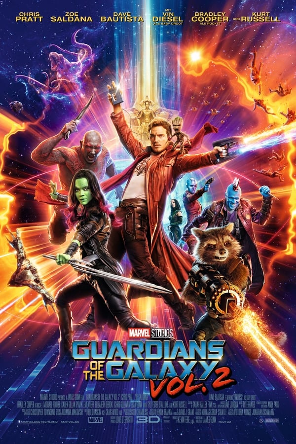 Gerade erst sind in Guardians of the Galaxy aus Feinden Freunde geworden und schon machen die fünf Verbündeten gemeinsam das All unsicher. Peter Quill, Gamora, Rocket Raccoon, Groot und Drax the Destroyer bereisen als Weltraum-Abenteurer diesmal nicht nur bereits bekannte Orte, sondern stoßen auch in neue Winkel der Galaxie vor.  Nachdem die vergangenen Erlebnisse ihnen einige Rätsel aufgegeben haben, machen sie sich nun daran, diese zu lösen. ‚Star-Lord‘ Peter Quill hat beispielsweise gerade entdeckt, dass er nicht rein menschlicher Herkunft ist, und – auch wenn er es noch nicht weiß – rückt ein Zusammentreffen mit seinem Vater nun in greifbare Nähe.