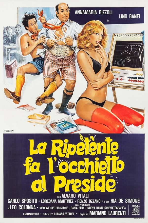 IT| La Ripetente Fa L'occhietto Al Preside 