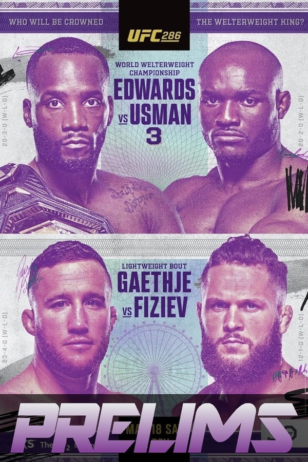 UFC 286 Prelims: Edwards vs. Usman 3