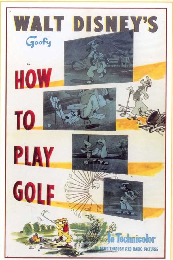 EN - How to Play Golf - 1944 cover image
