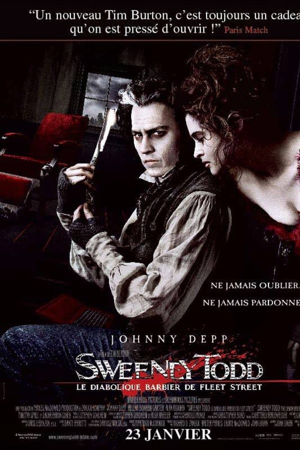 Sweeney Todd : Le Diabolique Barbier de Fleet Street