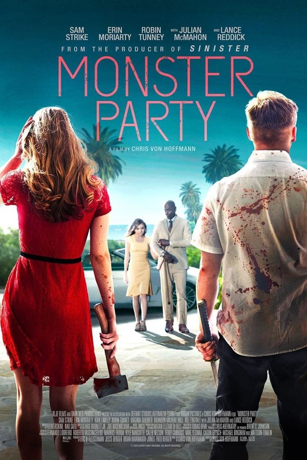 Monster Party (2018) 720p BlyRay Dual Audio [Unofficial Dubbed] Hindi-English x264 AAC