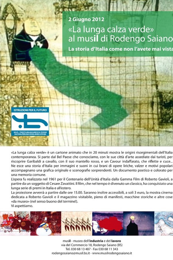 La lunga calza verde poster