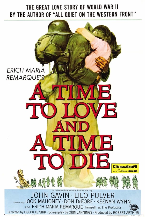 A German soldier home on leave falls in love with a girl, then returns to World War II.