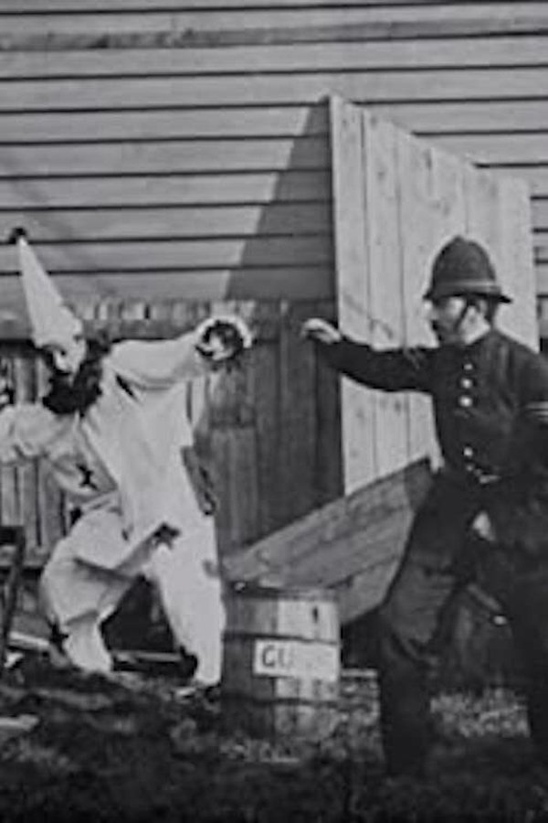 Clown and Police poster